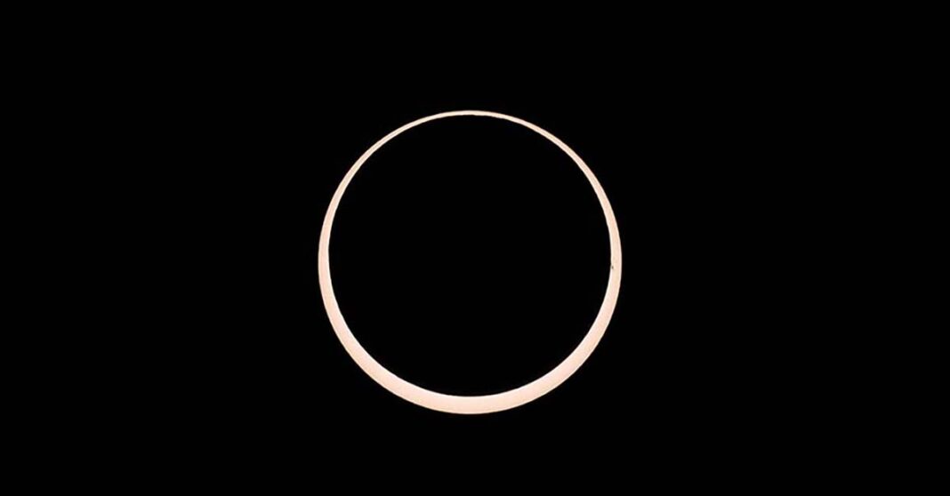 A solar eclipse is observed at Easter Island, in Chile A solar eclipse is observed at Easter Island, in Chile