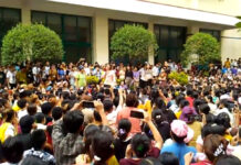 ၵူၼ်းႁဵတ်းၵၢၼ် 6,000 ပၢႆ တီႈႁူင်းၸၢၵ်ႈၶႅပ်းတိၼ် တုၵ်းယွၼ်းႁႂ်ႈၶိုၼ်ႈပၼ်ၵႃႈႁႅင်း လၢႆးဝၼ်း ChanYi-Garmat-Protest