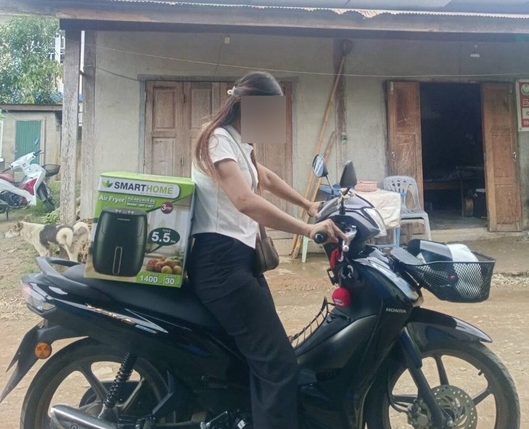 Motorcycle at Mongsat