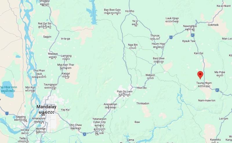 Earthquake in Myanmar