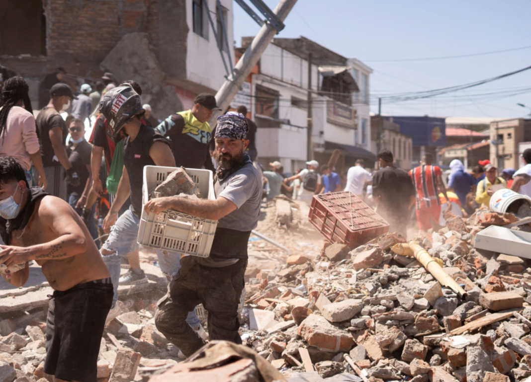 Colombia earthquake